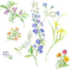 Summer Flowers- Original