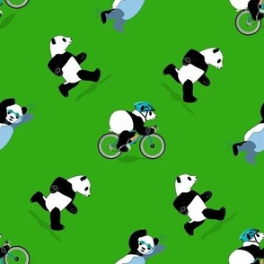 Panda Triathlon Green