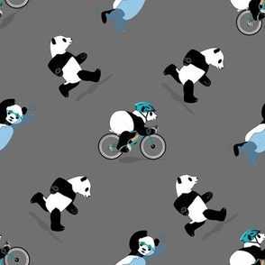 Panda Triathlon Grey