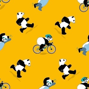 Panda Triathlon Yellow