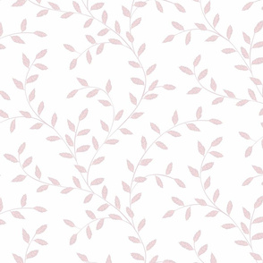 Spring Vine - Blush White