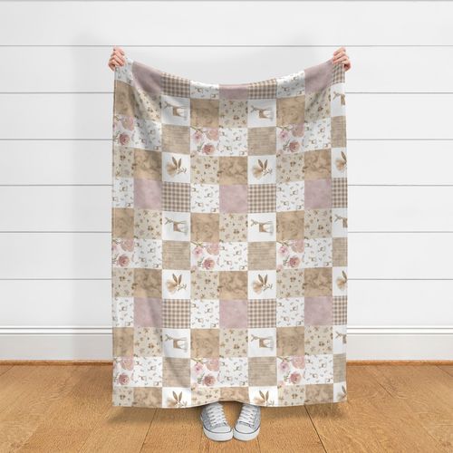 Woodsy Fawn Quilt - ro