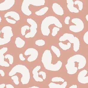 jaguar spots // dusty pink