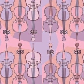 Colorful Cello Pattern