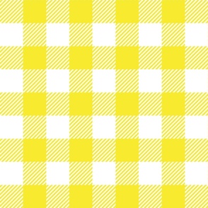 Yellow Check - Large (Rainbow Collection)