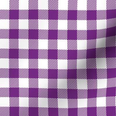 Purple Check - Small (Rainbow Collection)