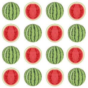 Water Melon Quench on White