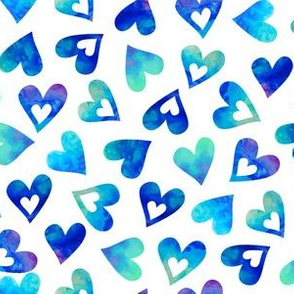 heart toss mint blue purple (small scale)