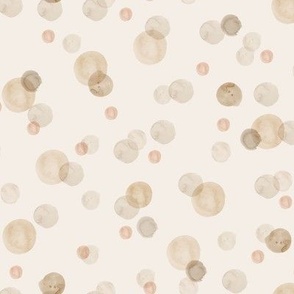 Watercolor dots - boho collection