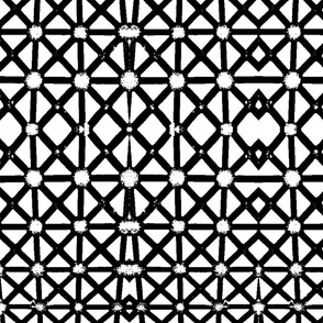Grate Texture Black and White