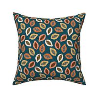 Papaya in Copper and Teal small scale by Pippa Shaw