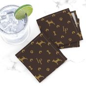 Louis Mini Pinscher Luxury Dog Attire Monogram Pattern