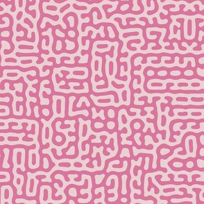 Organic Turing Pattern Mosaic // Pink