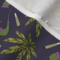 #165 Small scale / Joints,  pipes and cannabis leaves