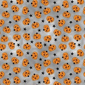 starry eyed and winking pumpkin toss light gray (micro scale)