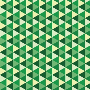 Cannabis Green Geometric Shapes