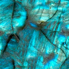 Turquoise pattern in stone