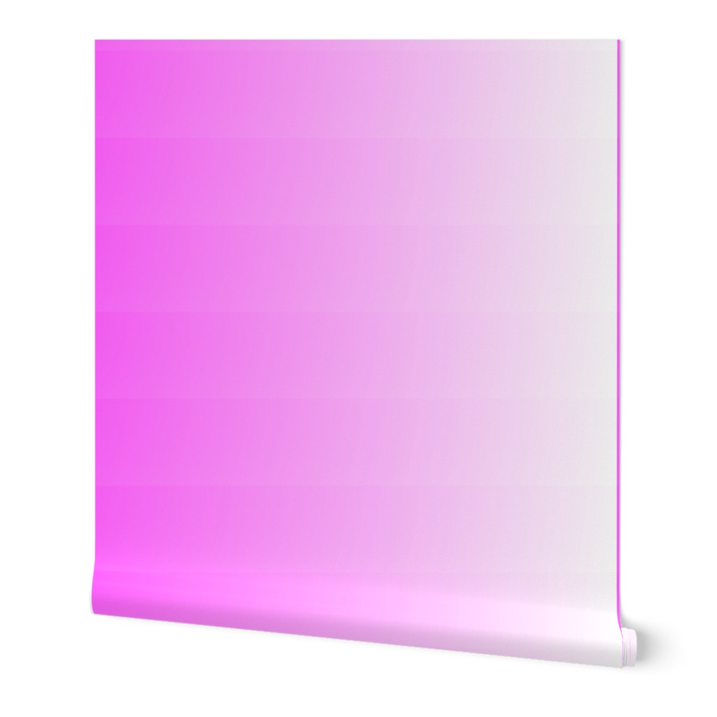 Ombre pink soft hyper pink