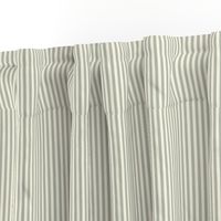 Sage green stripe - linen pinstripe