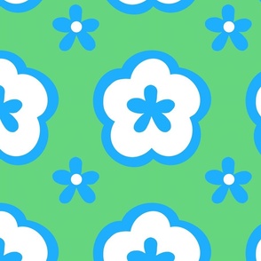 Blue and Green Motif II