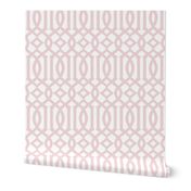 Wedgewood Pink Trellis