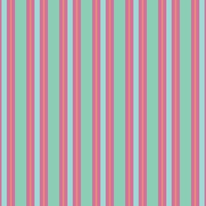 Spring Summer Stripes Small Vertical