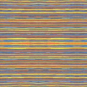 Multi-Color bright stripe-cerulean