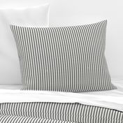 AEGEAN WIDE TICKING STRIPE BLACK