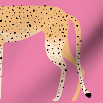 Pretty Cheetah musk pink