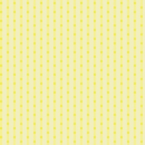 Puckered Seersucker-look Pin Stripes in Shades of Egg Yolk Yellow