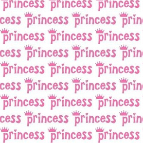 Pink Princess Fabric, Wallpaper and Home Decor | Spoonflower