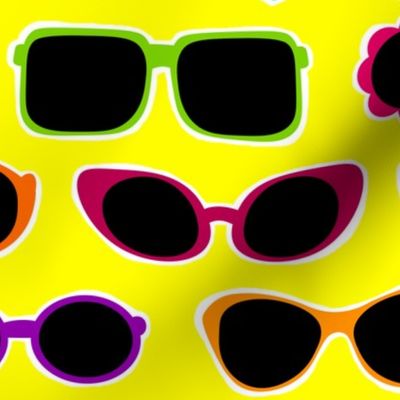 Summer Sunglasses - Yellow