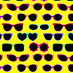 Summer Sunglasses - Yellow