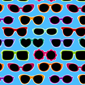 Summer Sunglasses - Blue