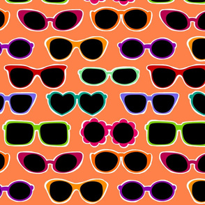 Summer Sunglasses - Orange