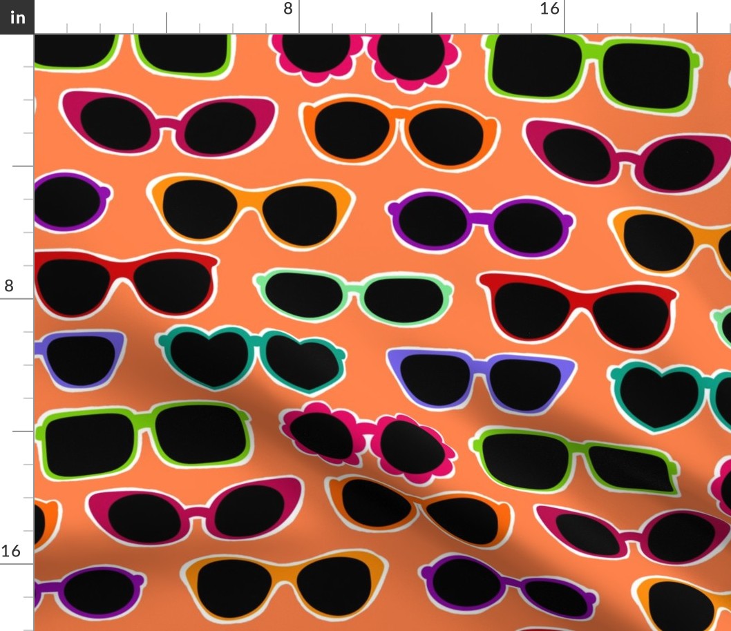 Summer Sunglasses - Orange