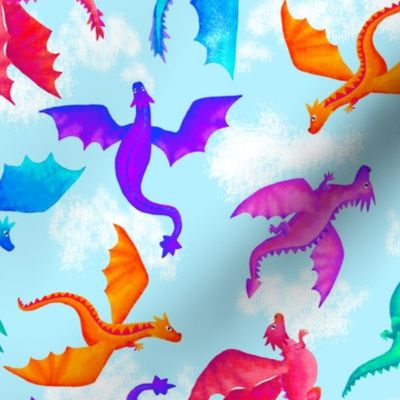 135 Rainbow Dragons