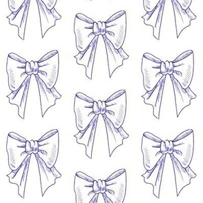 Ink Bow Blue