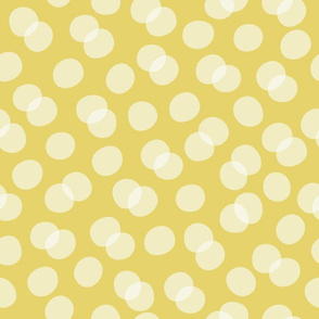 Polka Dots in Yellow