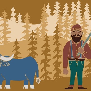 The Legend of Paul Bunyan and Babe the Blue Ox