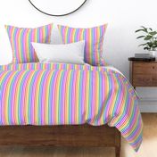 Rainbow stripe - vertical (mini)