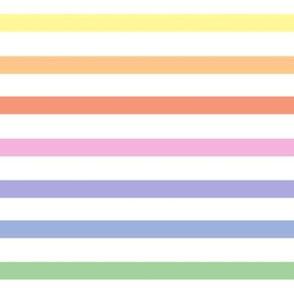 Bright pastel stripe - horizontal (small)