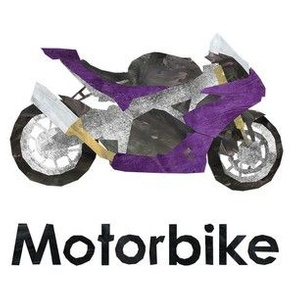 motorbike  - 6" panel