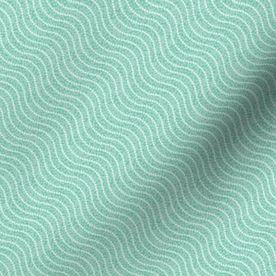 wavy dotted lines on mint