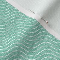 wavy dotted lines on mint