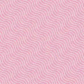 wavy dotted lines on cotton candy