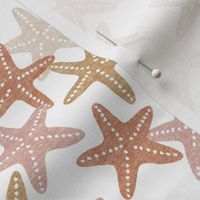 Starfish - warm neutrals - summer beach nautical - C21