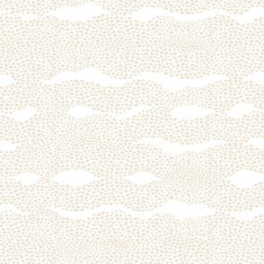 Light beige pattern from drops.