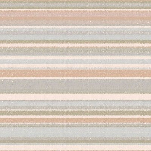 Country Linen - Neutral Stripes / Medium