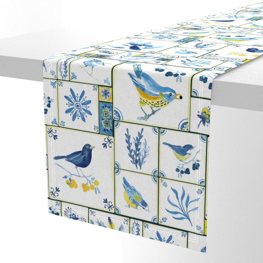 GARDEN BIRDS TILES